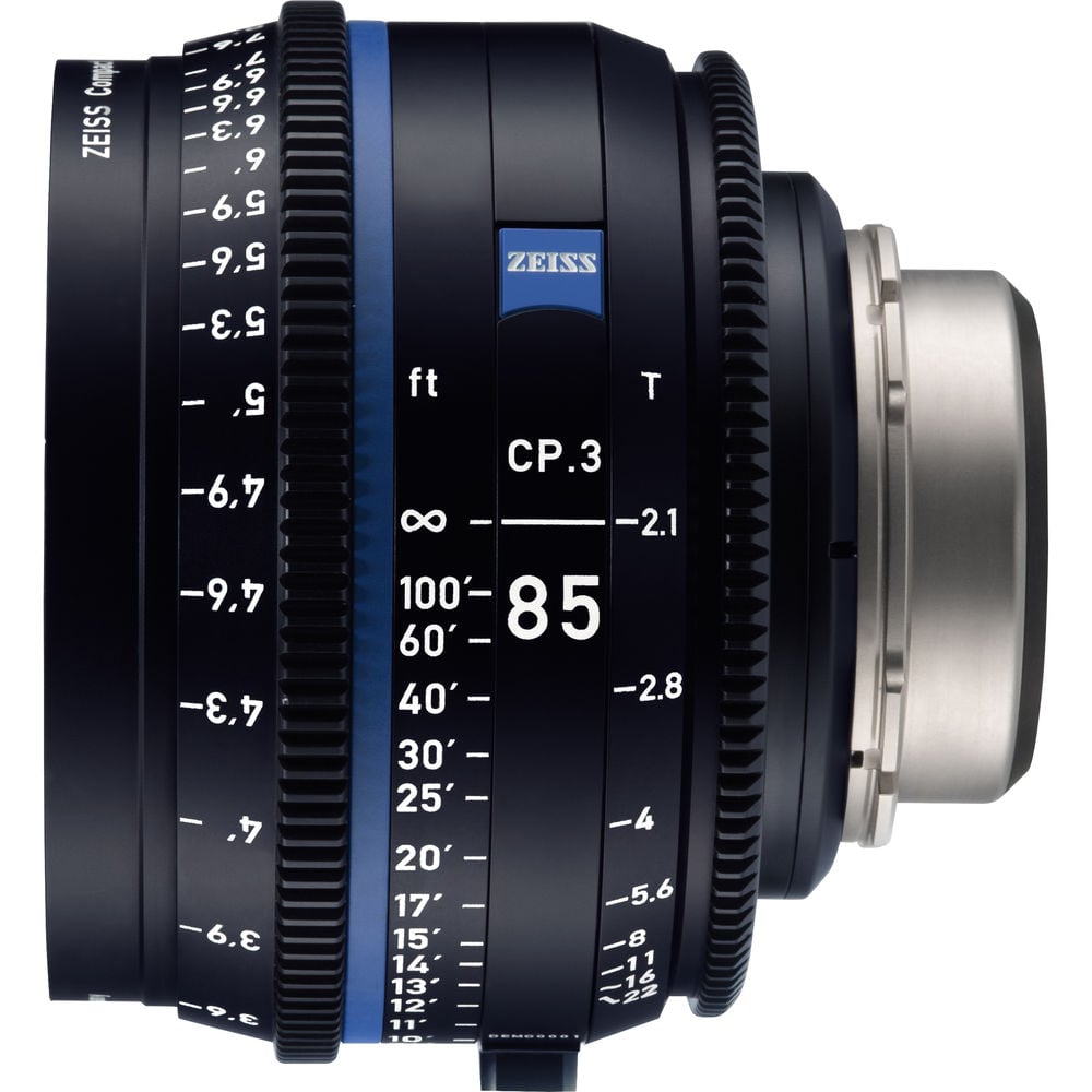 Ống Kính Cine Zeiss CP.3 85mm T/2.1 Ngàm MFT/Meter